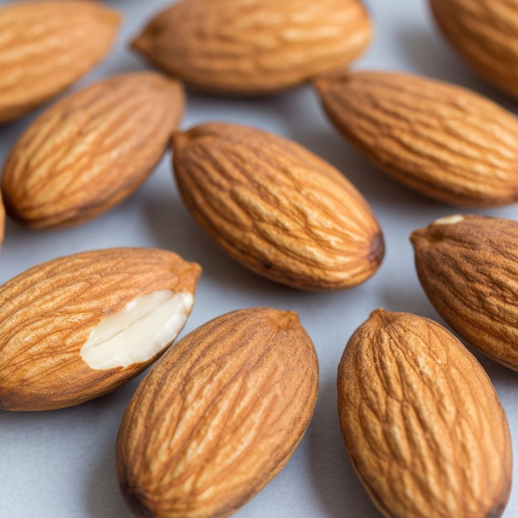 Almendras cortadas